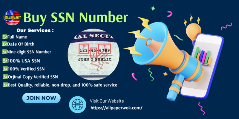 Buy SSN Card