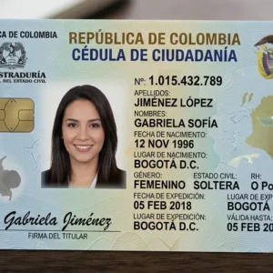 Colombian ID Card