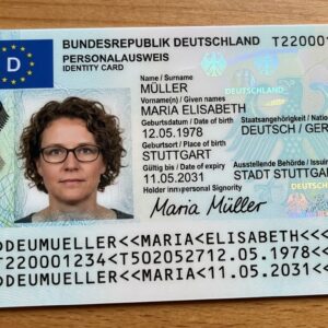 Germany ID card 