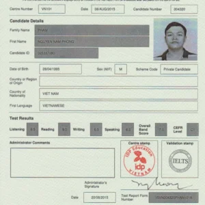 IELTS Certificate Online 