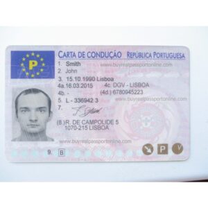 Portugal driver’s license