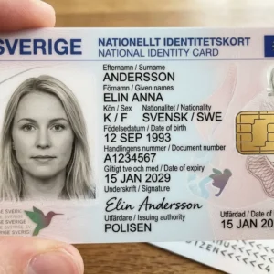 Swedish ID card