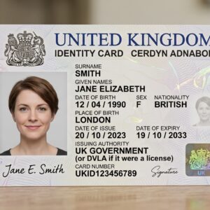 UK ID Card for sale